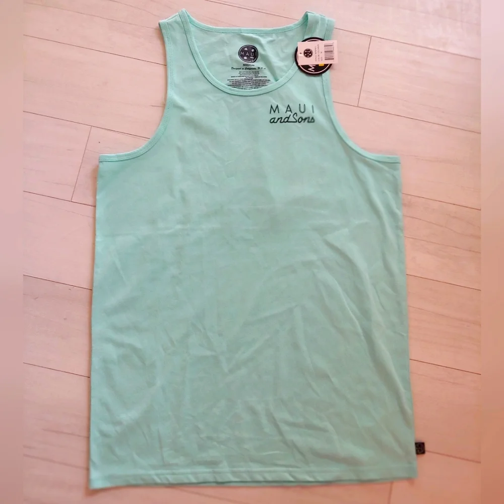 MAUI and Sons NEW Classic Cookie Logo Tank Top - Picture 2 of 8